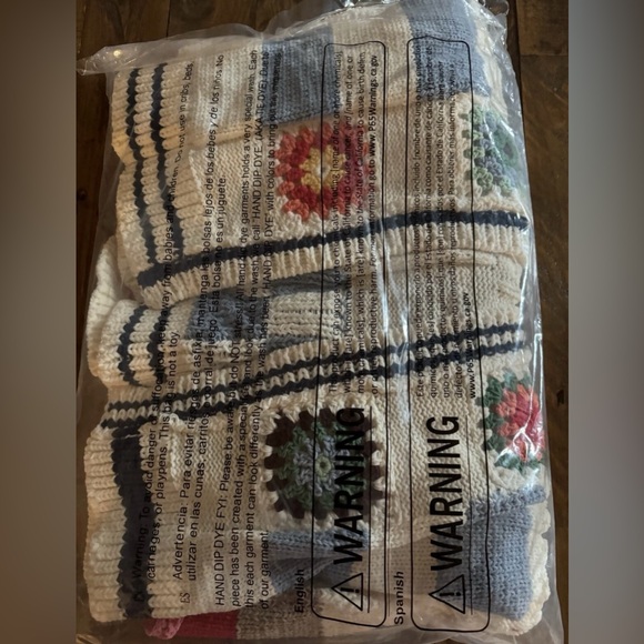 Closeout!▪️NWT POL Handmade Balloon Sleeve Patch Open Cardigan - Picture 10 of 10